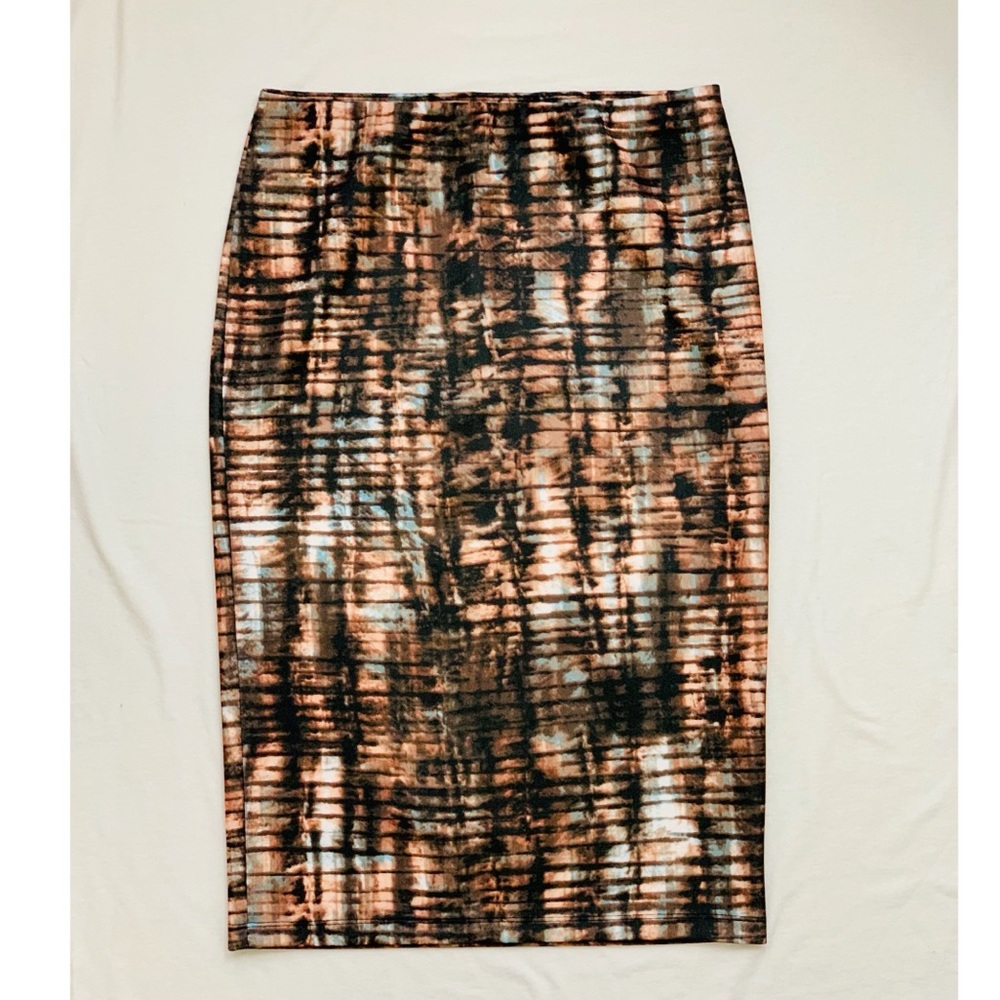 Missimo Pencil Skirt Medium Painted